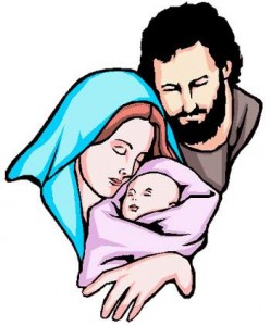 Jesús, María y José