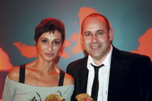 Director SCIFE y Silvia Munt