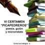 VI Certamen “Picapedreros” de Poesía, Guión y Microrrelato