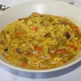 Arroz meloso con rabo de toro y trufa o arroz fiesta nacional