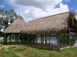 1 Churruata y un bohio juntos
