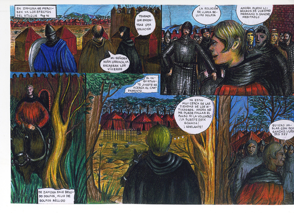 El asedio a Zamora se prolongaba y nada parecía cambiar la situación. Patrullas armadas recorrían, una y otra vez, el exterior de las murallas, pero ni aún así eran capaces de evitar que la ciudad fuera abastecida desde el exterior.