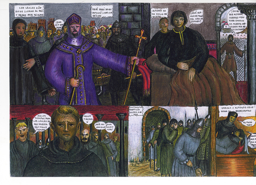 Los nobles castellanos que habían participado en el asedio de Zamora estaban confusos; durante años habían servido al rey Sancho y, ahora, tras su muerte, se encontraban sin rey.