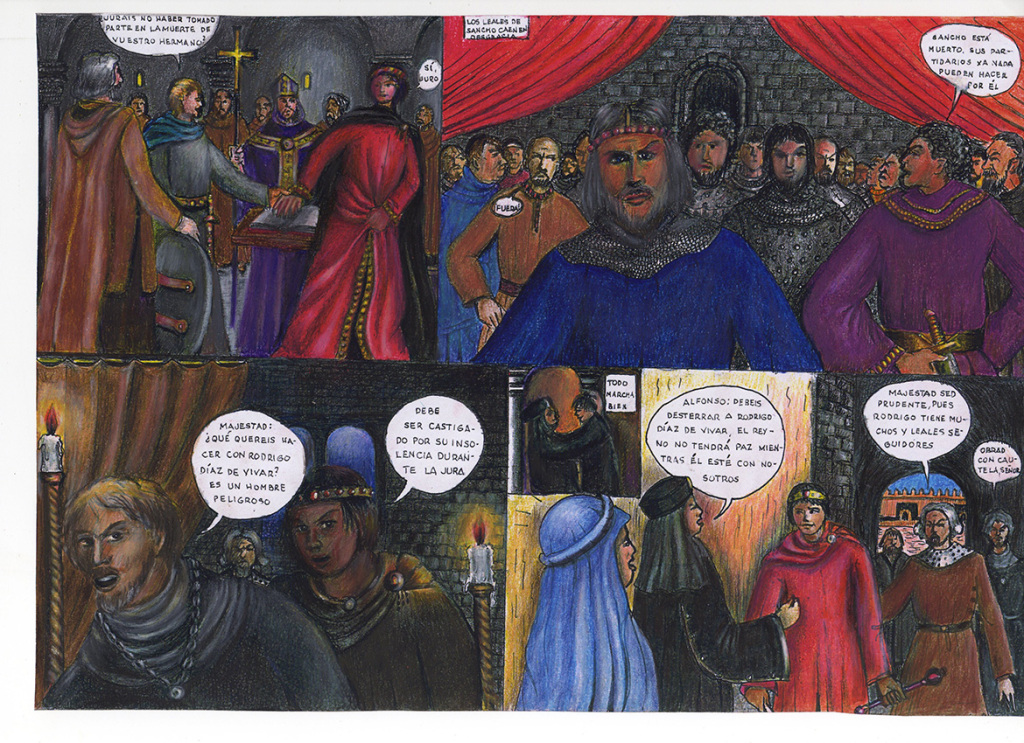 Los amoríos incestuosos del rey con su hermana doña Urraca escandalizaban a los obispos del reino e incluso los propios musulmanes aseguraban que Don Alfonso practicaba la religión de Zoroastro y que se había casado en secreto mediante paganos rituales persas.