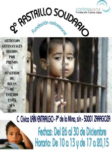 CARTEL RASTRILLO SOLIDARIO 2011