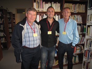 Jonathan Peris, Miguel Carreras y Javier García Aísa