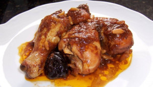 Pollo-con Ciruelas