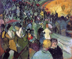 Van Gogh-Espectadores en los toros