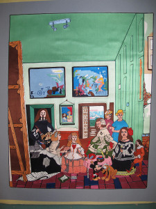 Las Meninas Tamaño 600 X 400 cms.