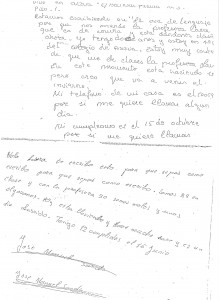 dirección, márgenes e inclinación