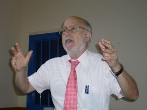 Durante su disertación en Daroca