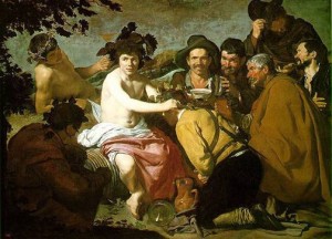 los borrachos de Goya