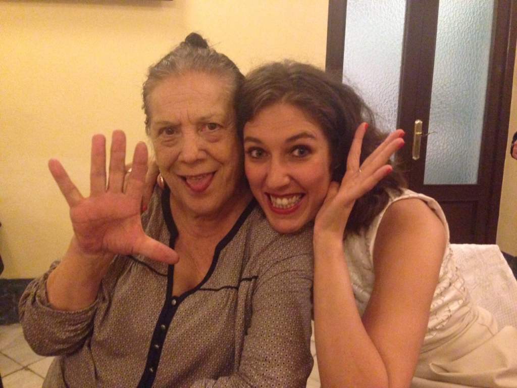 Lucía Álvarez y Terele Pávez