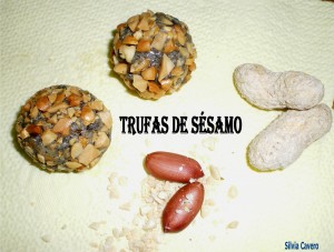 Trufas de sésamo