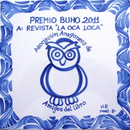Premio Búho 2011. Revista La Oca Loca